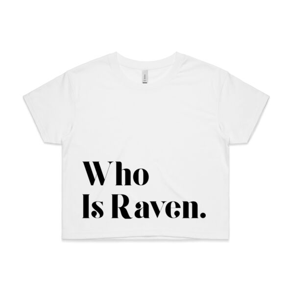 Black Logo Crop Tee Thumbnail