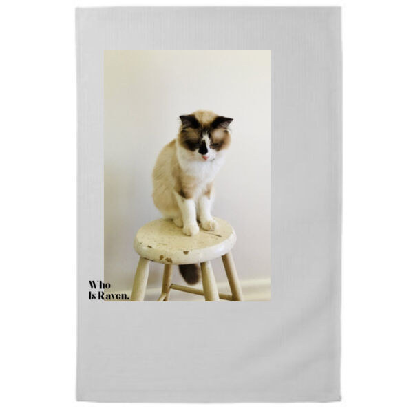 Raffael The Cat Cotton Tea Towel Thumbnail