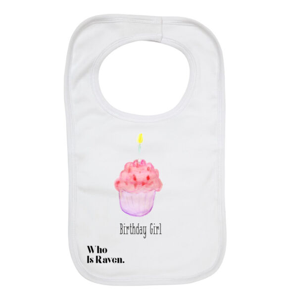 Birthday Girl Baby Bib Thumbnail