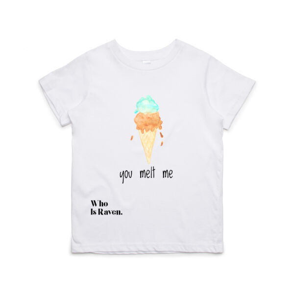 You Melt Me Mint Youth Tee Thumbnail
