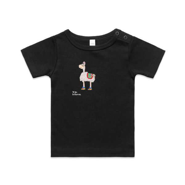 Llama In Kicks Infant Wee Tee Thumbnail