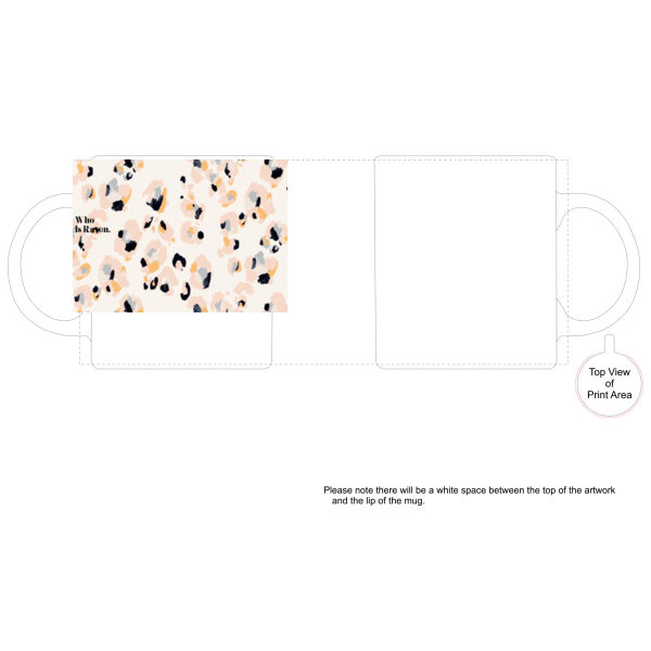 Pastel Leopard Mug Thumbnail
