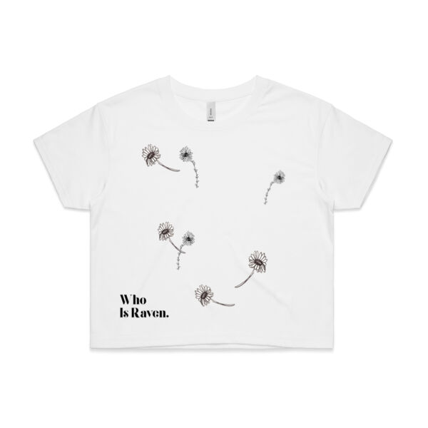 Cornflower Help The Bee's Crop Tee Thumbnail