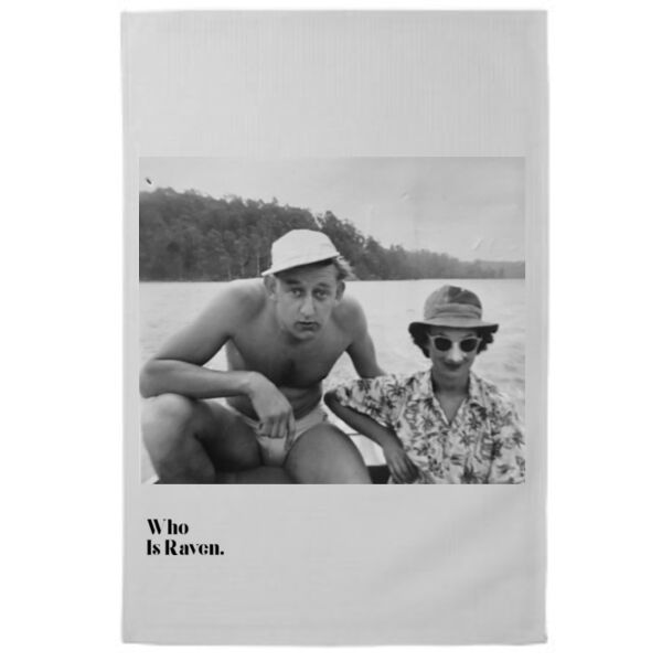 Smugglers & Zinc Cotton Tea Towel Thumbnail